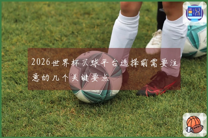 2026世界杯买球平台选择前需要注意的几个关键要点